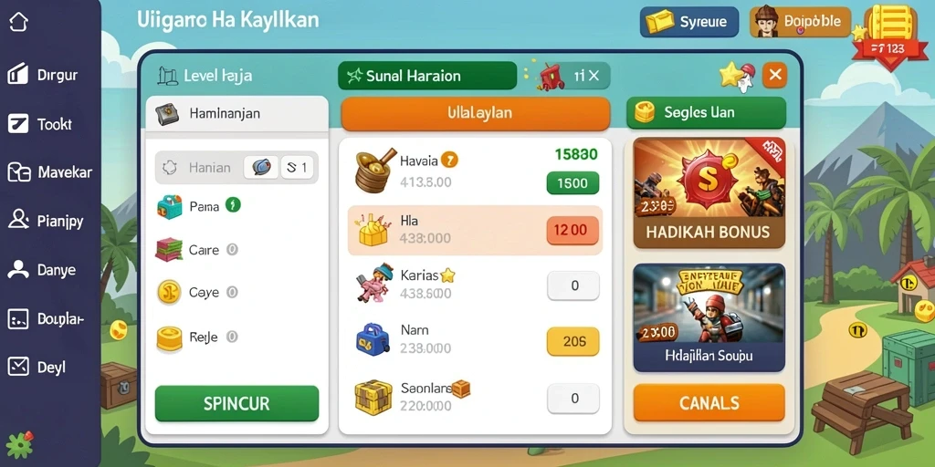 pgking - Tampilan antarmuka yang mudah digunakan dan intuitif.